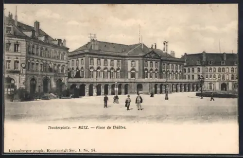 AK Metz, Place du Théâtre