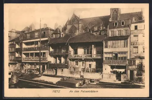 AK Metz, An den Felsenbädern