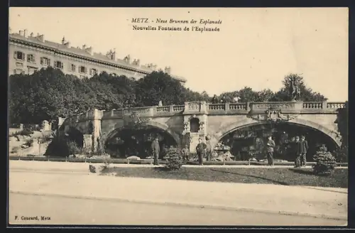AK Metz, Nouvelles Fontaines de l`Esplanade