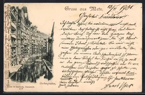 AK Metz, Partie am Gerbergraben