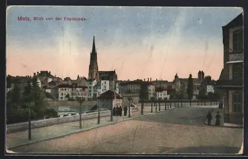 AK Metz, Vue depuis l`Esplanade