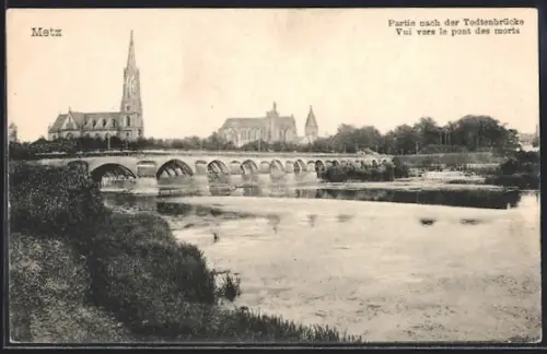 AK Metz, Partie nach der Totenbrücke