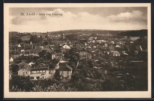 AK St. Avold, Blick vom Felsberg