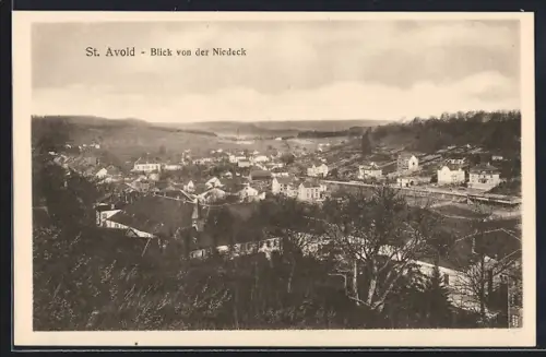 AK St. Avold, Blick von der Niedeck