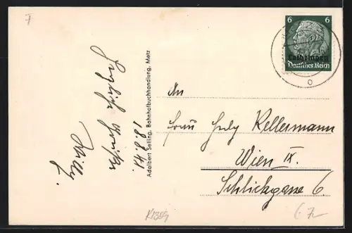 AK Metz, Opernplatz und Dom