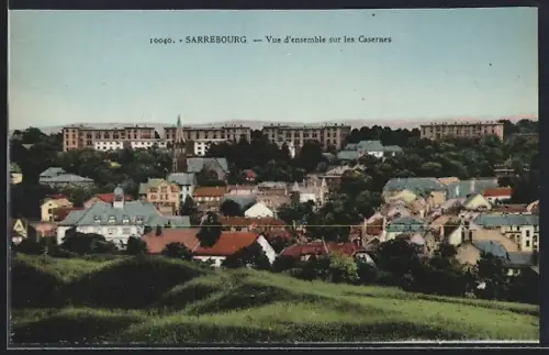 AK Sarrebourg, Vue d`ensemble sur les Casernes