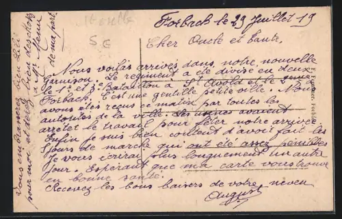 AK Forbach /Lorraine, Vue générale