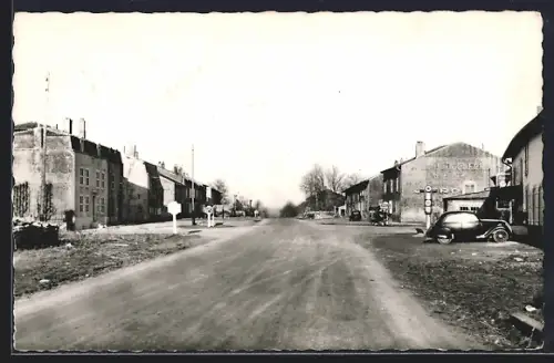 AK Gravelotte, Branchement des 4 routes Route Nationale