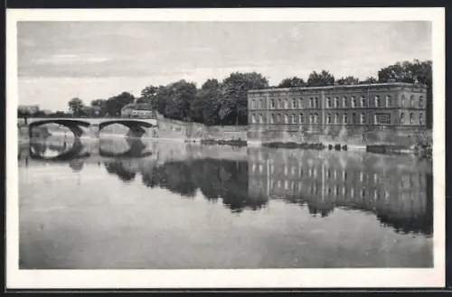 AK Diedenhofen, Flusspartie am Militärlazarett