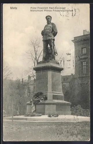 AK Metz, Monument Prince Frédéric-Charles