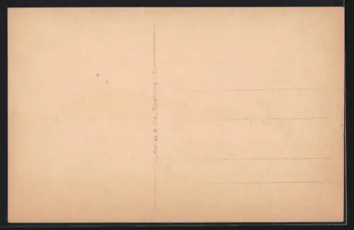 AK Wich in Lothringen, Blick auf die Kirche