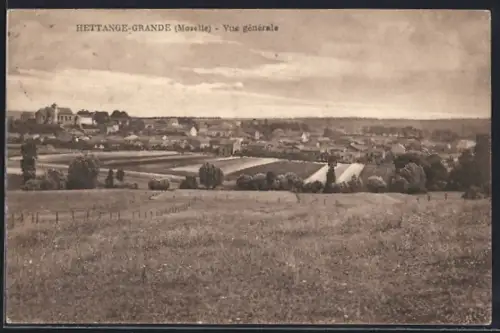 AK Hettange-Grande /Moselle, Vue générale