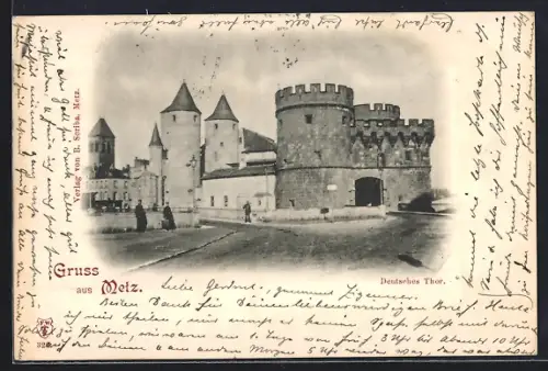 AK Metz, Deutsches Thor
