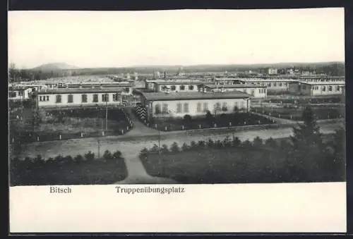 AK Bitsch, Blick über den Truppenübungsplatz