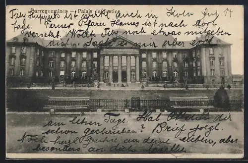 AK Sarreguemines, Palais de Justice majestueux