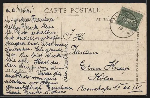 AK Sarreguemines, Palais de Justice majestueux