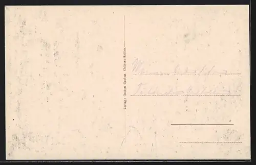 AK Château-Salins, Intérieur de l`église avec vue sur la nef et le choeur