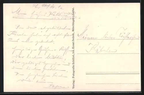 AK Mörchingen, Église de garnison avec architecture imposante