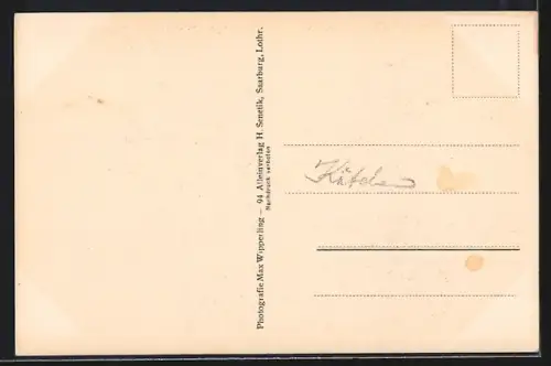 AK Delm /Lothringen, Schloss Phlin 1914