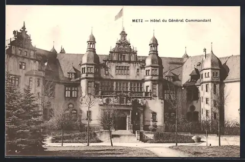 AK Metz, Hôtel du Général Commandant
