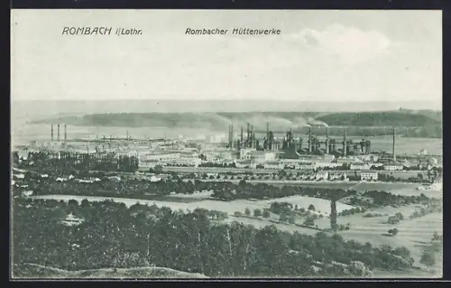 AK Rombach /Lothr., Rombacher Hüttenwerke