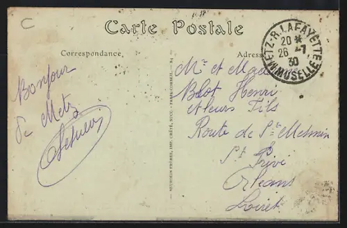 AK Metz, La Place d`Armes, Parade