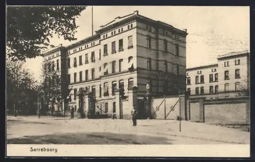 AK Sarrebourg, Vue de l`imposant bâtiment administratif