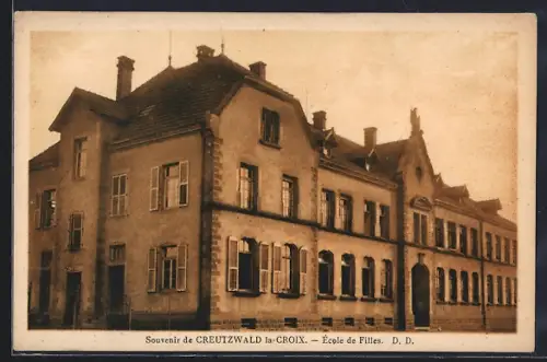 AK Creutzwald-la-Croix, École de Filles