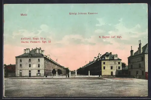 AK Metz, König Johann Kaserne
