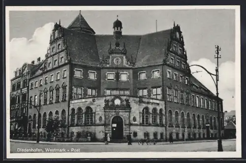 AK Diedenhofen /Westmark, Die Post