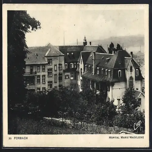 AK Forbach, Hôpital Marie-Madeleine