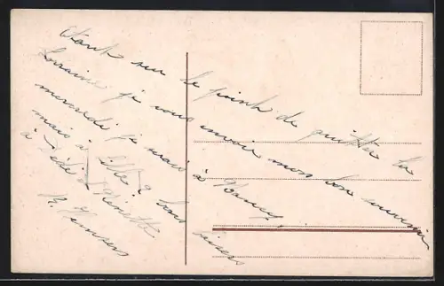 AK Diedenhofen, Vue sur les bâtiments et la place animée avec passants