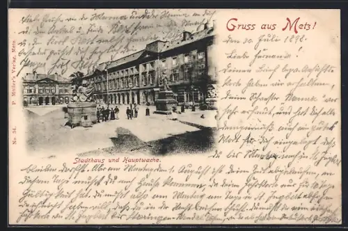 AK Metz, Stadthaus und Hauptwache