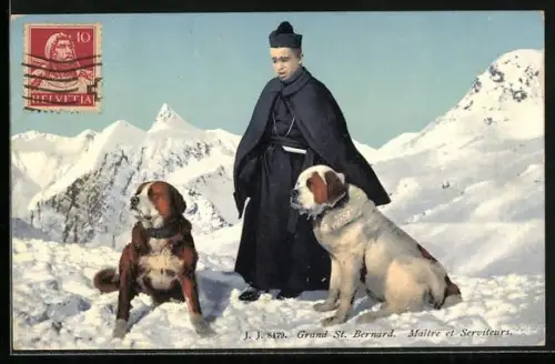 AK Grand St. Bernard, Mâitre et Serviteur, Bernhardiner