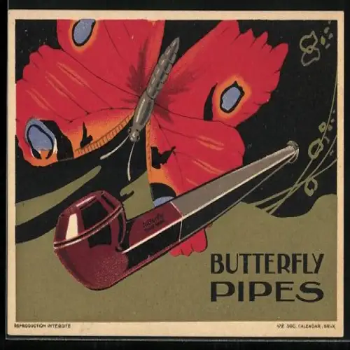 AK Butterfly Pipes, Pfeife und Schmetterling
