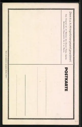 Künstler-AK Kaiser Franz Josef I. von Österreich in Uniform mit Epauletten