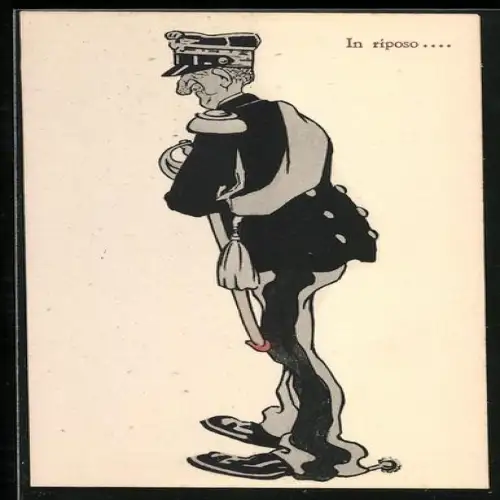 AK In riposo..., Italienischer Soldat