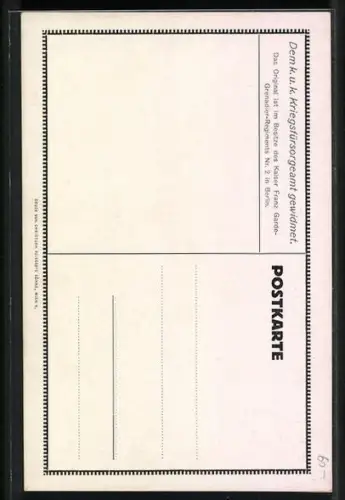 Künstler-AK Kaiser Franz Josef I. von Österreich in Uniform mit Epauletten