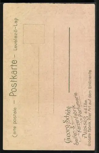 AK Otto von Bismarck, Portgrait in Uniform, Medikament Schichtsseifen