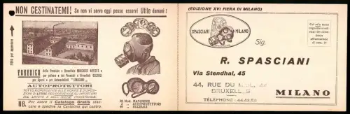 AK Milano, Riccardo Spasciani, Via Stendhal 45, Autoprotettore di respirazione