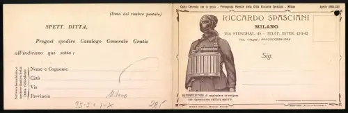AK Milano, Riccardo Spasciani, Via Stendhal 45, Autoprotettore di respirazione
