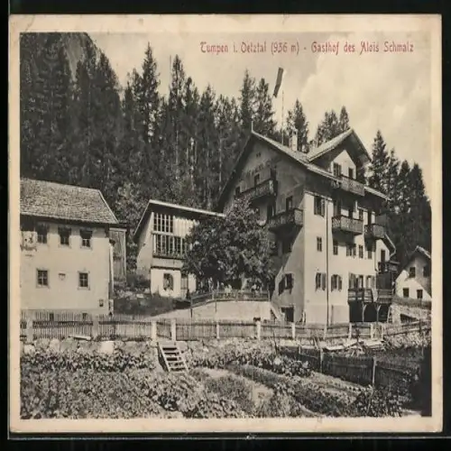 AK Tumpen, Gasthof des Alois Schmalz