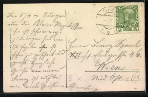 AK Tumpen, Gasthof des Alois Schmalz