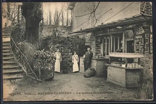AK Boîte de Meudon-Clamart, La source ferrugineuse