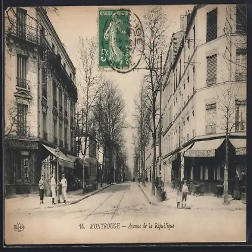AK Montrouge, Avenue de la République