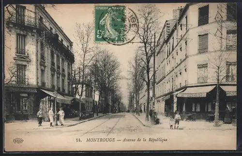AK Montrouge, Avenue de la République