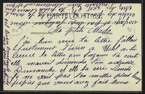 AK Colombes, Rue Colbert avec passants et commerces animés