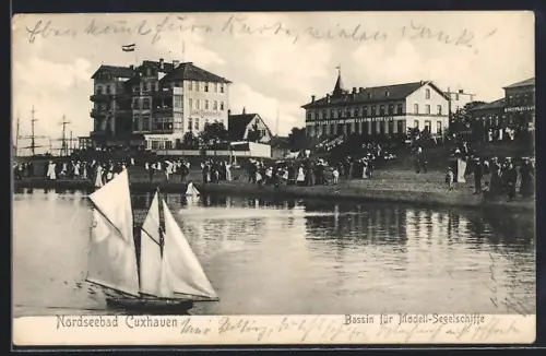 AK Cuxhaven, Bassin für Modell-Segelschiffe