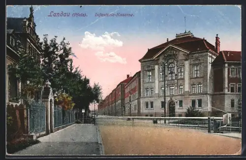 AK Landau /Pfalz, Infanterie-Kaserne