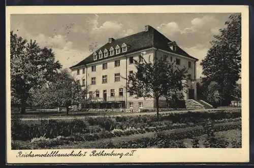 AK Rothenburg o. T., Reichsmodellbauschule I